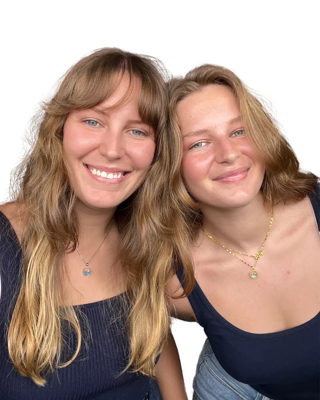 alt="VerGin co-founders and co-CEOs Tarmin and Cailin – women-led alcohol-free botanical spirits brand"